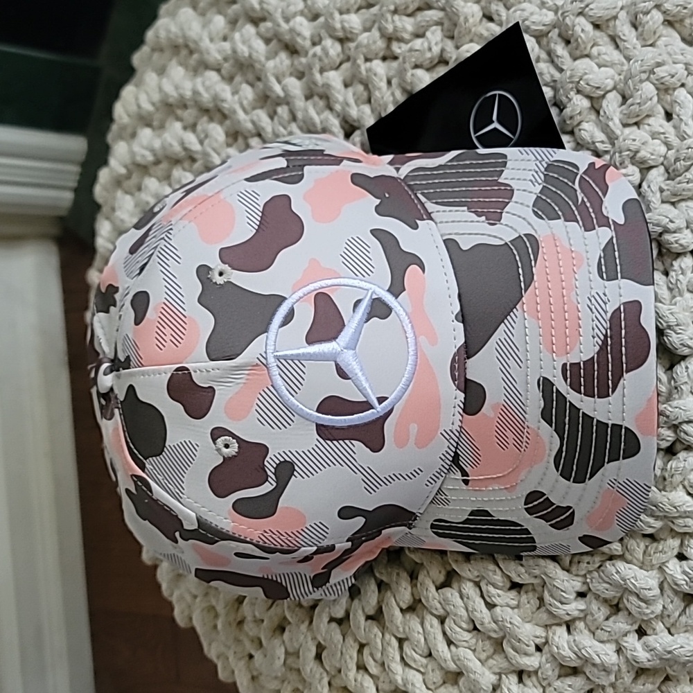 Limited Edition Merecdes Benz Lewis Hamilton Petronas Camo 2021 Abu Dhabi Cap